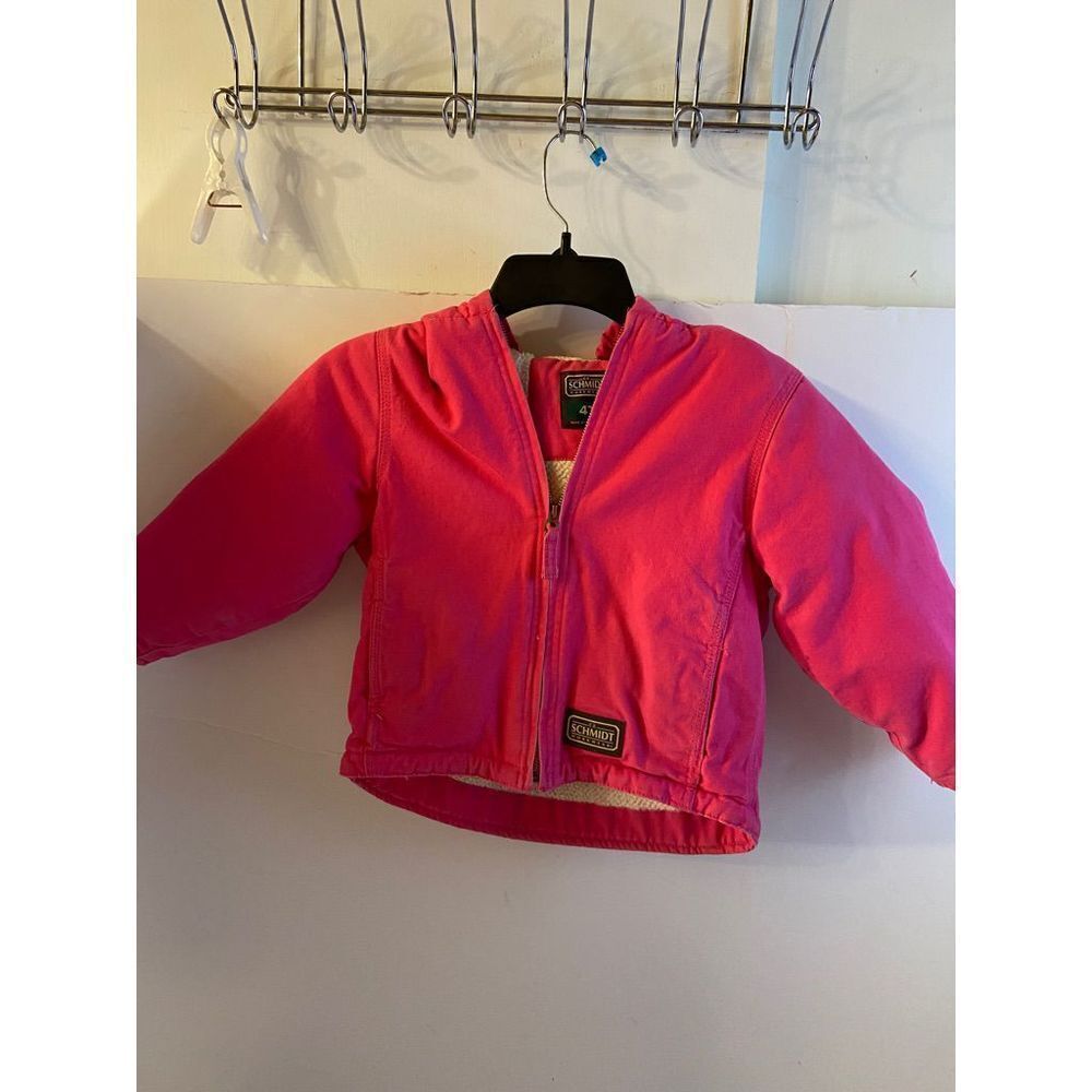 Schmidt‎ size 4t Sherpa lined barn coat
